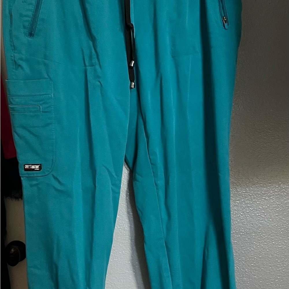 Greys Anatomy Teal scrub pants
